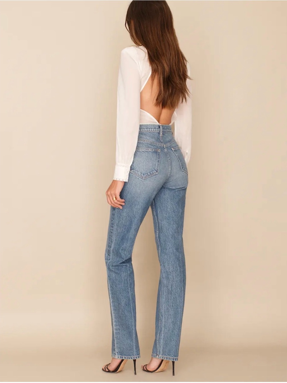 Reformation Zoe High Rise Loose Jeans size 24 - Picture 2 of 8